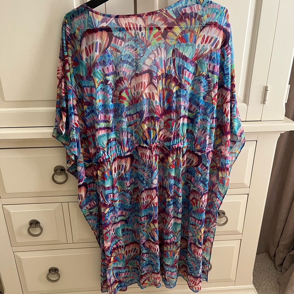 Colorful Patterned Dress - Picture 2 of 2